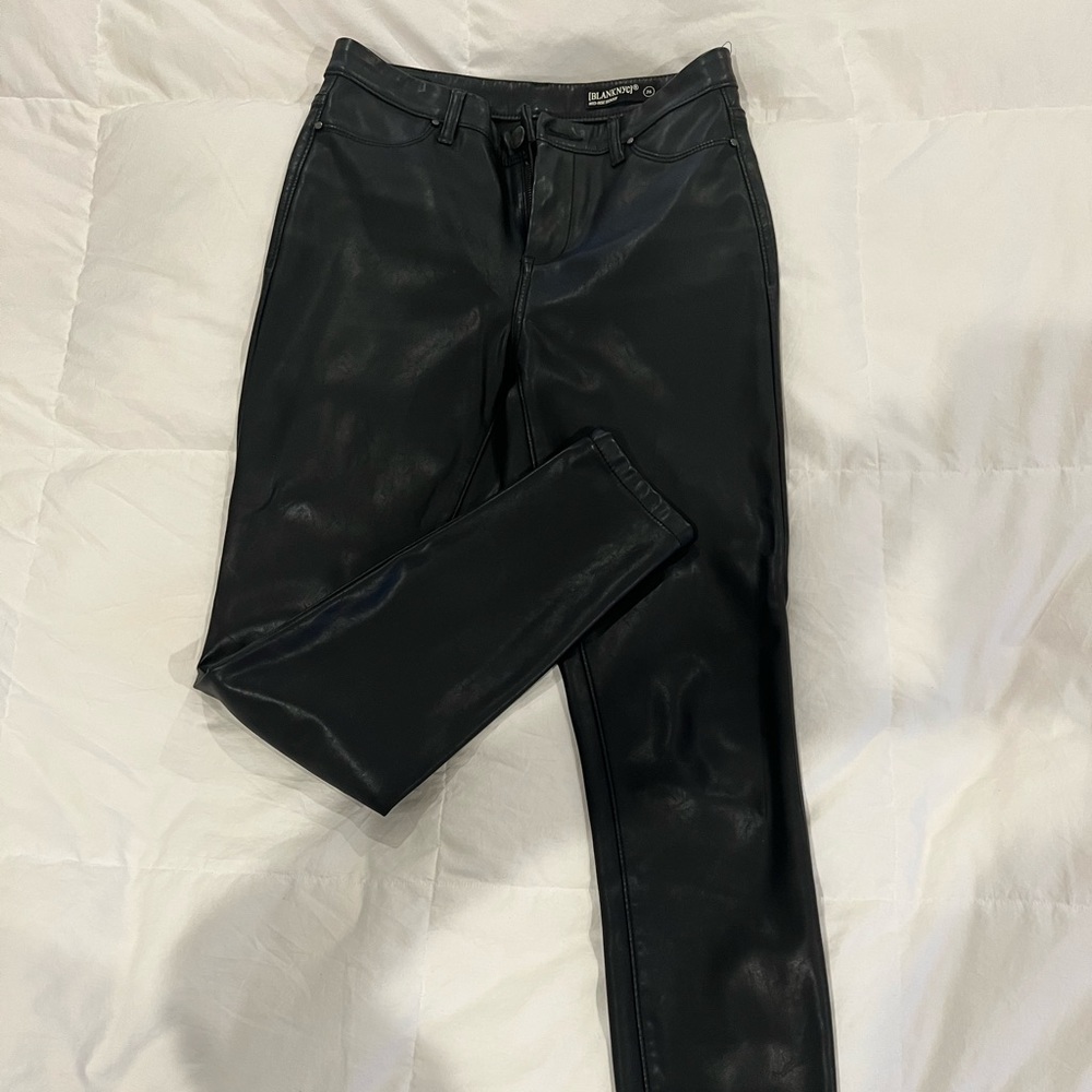 BLANK NYC Mid Rise Skinny Vegan Leather
